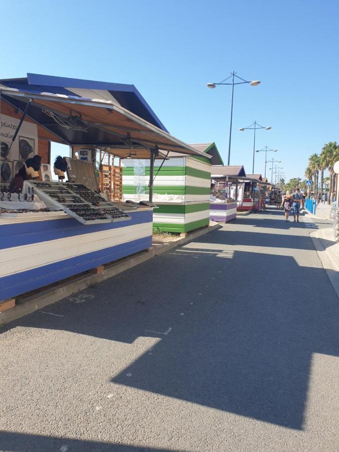 T2 - terrasse vue mer - à 500m de la plage - parking privé - arrivée autonome Saint-Pierre-la-Mer  Extérieur photo