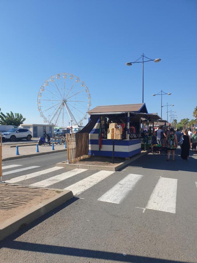 T2 - terrasse vue mer - à 500m de la plage - parking privé - arrivée autonome Saint-Pierre-la-Mer  Extérieur photo